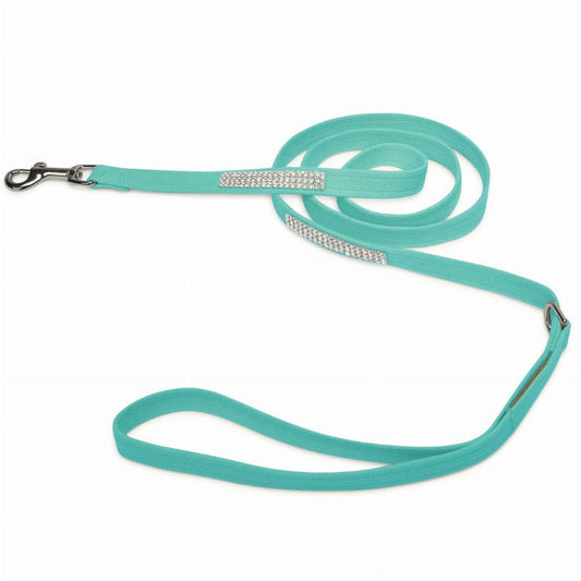 3 Row Giltmore Crystals Leash - So Adogable