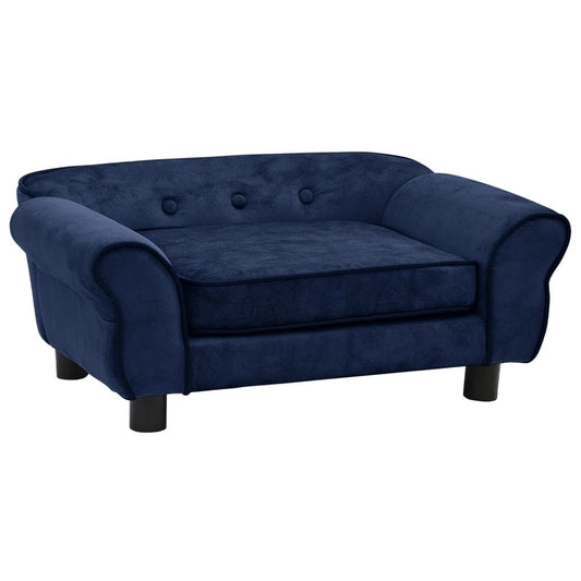 Dog Sofa Plush - Dark Blue - So Adogable