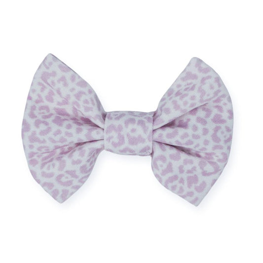 French Lavender Rosette Classic Dog Bow Tie - So Adogable