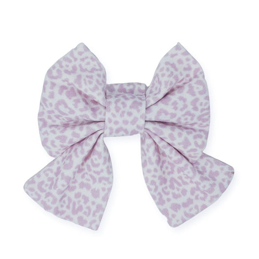 French Lavender Rosette Sailor Dog Bow - So Adogable