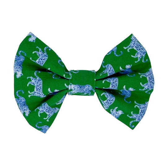 Leopard Parade Classic Dog Bow Tie - So Adogable