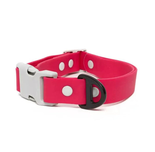 Red Mountain Syrah Waterproof Dog Collar - So Adogable