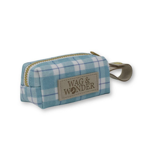 Seaside Plaid Waste Bag Holder - So Adogable